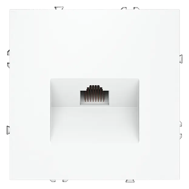 Розетка компьютерная встраиваемая RJ45 VOLTUM VLS060102 Розетка компьютерная встраиваемая RJ45 VOLTUM VLS060102