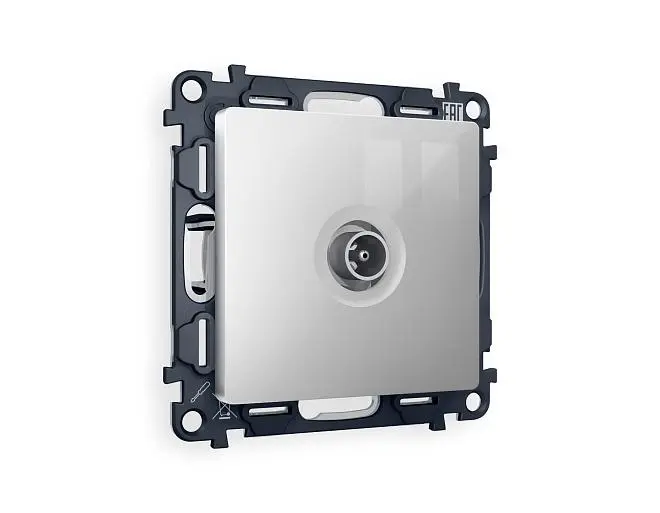Комплект механизма TV розетки оконечной Ambrella Volt MA413010 QUANT Комплект механизма TV розетки оконечной Ambrella Volt MA413010 QUANT