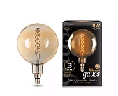 LED Vintage Filament Flexible G200 8W E27 200*300mm Golden 620lm 2400K 1/6 Gauss 154802008