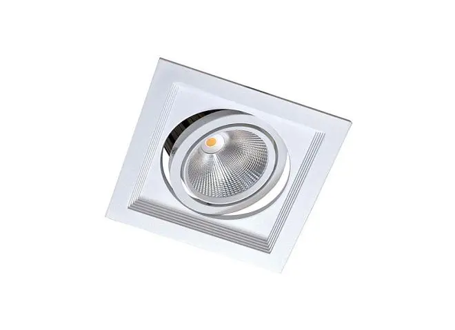 Встраиваемый светильник Donolux DL18893/01 White SQ ATOM Встраиваемый светильник Donolux DL18893/01 White SQ ATOM