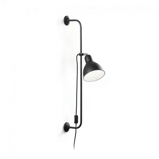 Спот Ideal Lux 179643 SHOWER AP1 NERO Спот Ideal Lux 179643 SHOWER AP1 NERO