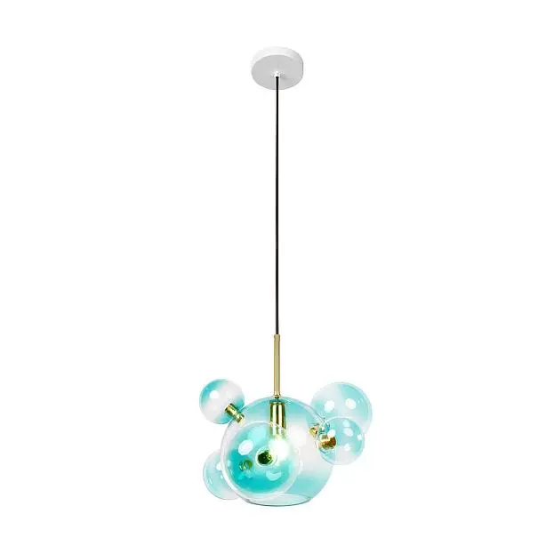 Подвесной светильник LOFT IT 2027-P6 Blue mini Bolle Подвесной светильник LOFT IT 2027-P6 Blue mini Bolle
