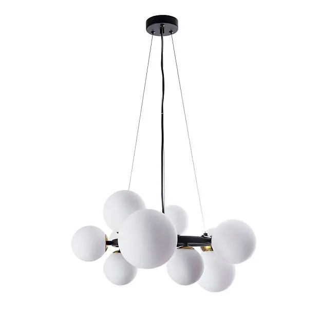 Подвесная люстра Arte Lamp A2243SP-10BK GEMINI Подвесная люстра Arte Lamp A2243SP-10BK GEMINI