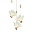 Подвесной светильник Delight Collection OM8201008-3 rose gold Butterfly