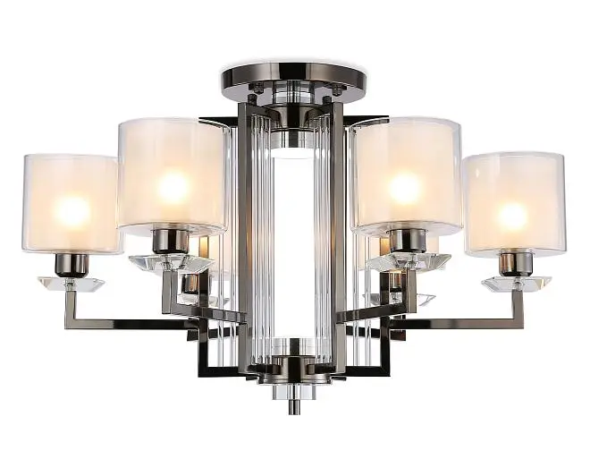 Потолочная люстра Ambrella light TR4422/6 DCH/CL/FR Потолочная люстра Ambrella light TR4422/6 DCH/CL/FR
