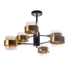 Потолочная люстра Arte Lamp A8205SP-6BK CARLO