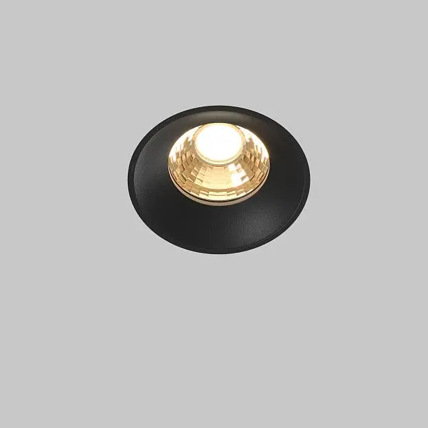Встраиваемый светильник Technical Maytoni DL058-12W2.7K-TRS-B Round Встраиваемый светильник Technical Maytoni DL058-12W2.7K-TRS-B Round