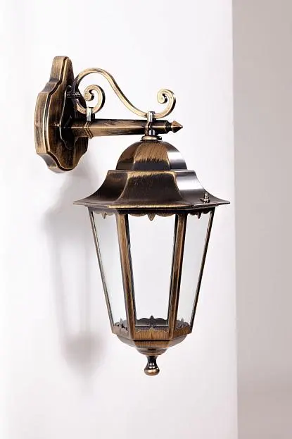 Настенный фонарь уличный Oasis Light 79802M/02 Gb PETERSBURG M Настенный фонарь уличный Oasis Light 79802M/02 Gb PETERSBURG M