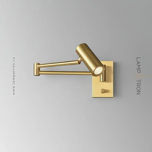 Бра VALLBO LUX Цвет Латунь. Трехцветный свет Lampatron 8286-22587 Бра VALLBO LUX Цвет Латунь. Трехцветный свет Lampatron 8286-22587