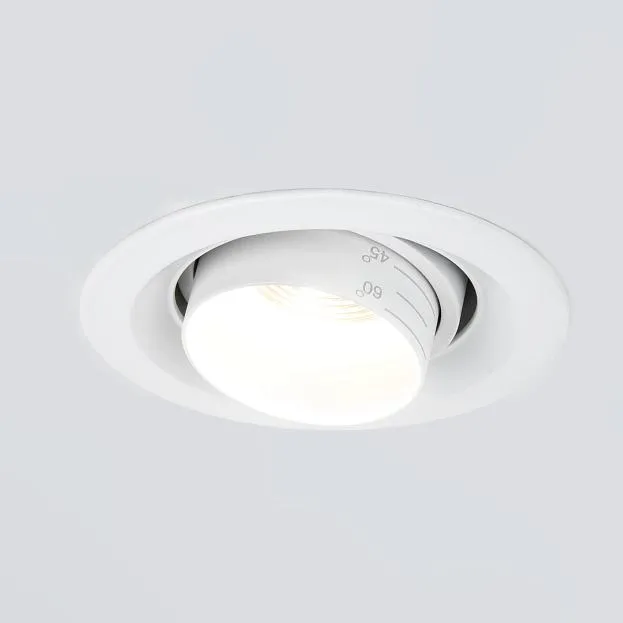 Встраиваемый светильник Elektrostandard 9919 LED 10W 4200K белый Zoom a052459 Встраиваемый светильник Elektrostandard 9919 LED 10W 4200K белый Zoom a052459
