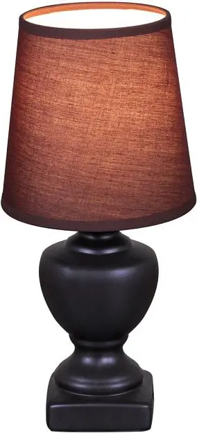 Интерьерная настольная лампа Reluce 96201-0.7-01 dark brown Интерьерная настольная лампа Reluce 96201-0.7-01 dark brown