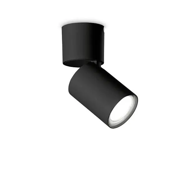 Потолочный светильник Ideal Lux 271545 TOBY PL1 NERO Потолочный светильник Ideal Lux 271545 TOBY PL1 NERO
