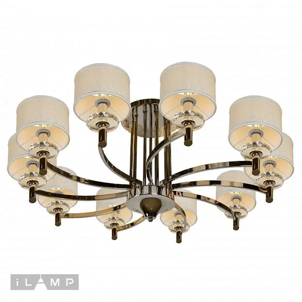 Потолочная люстра iLamp 88396/10 CR Fusion Потолочная люстра iLamp 88396/10 CR Fusion