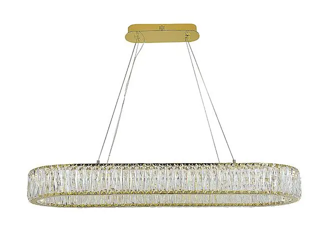 Подвесной светильник Newport 8240/90 oval gold Подвесной светильник Newport 8240/90 oval gold