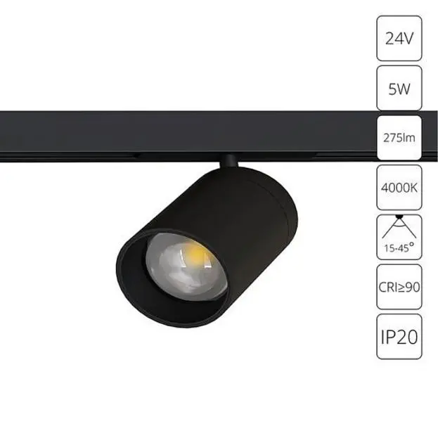 Магнитный трековый светильник Arte Lamp A6228PL-1BK PRESTO Магнитный трековый светильник Arte Lamp A6228PL-1BK PRESTO