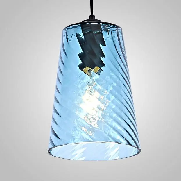 Подвесной Светильник Cl Rib C Blue ImperiumLoft 219460-26 Подвесной Светильник Cl Rib C Blue ImperiumLoft 219460-26