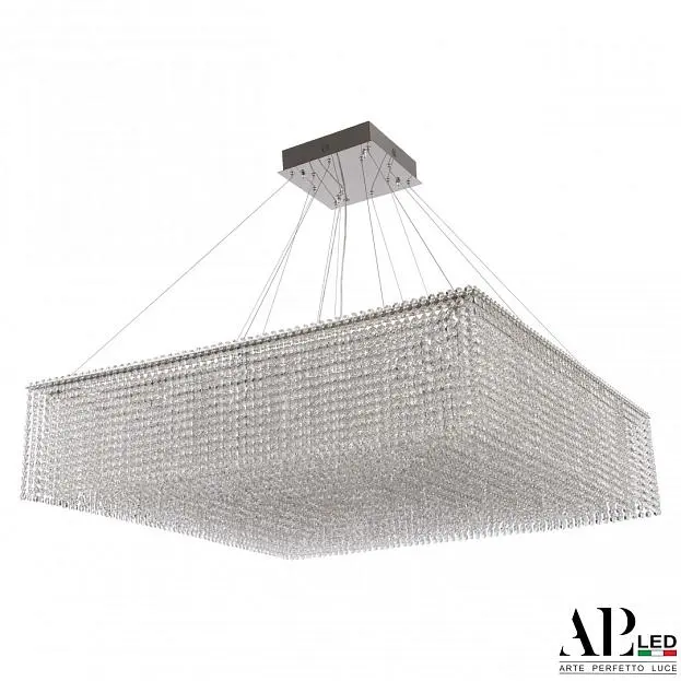 Люстра светодиодная хрустальная APL LED SH03.100.A.Ni.4000 Sicilia Люстра светодиодная хрустальная APL LED SH03.100.A.Ni.4000 Sicilia