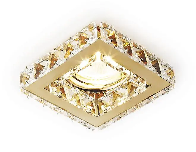 Встраиваемый светильник Ambrella light K110 CL/G Встраиваемый светильник Ambrella light K110 CL/G