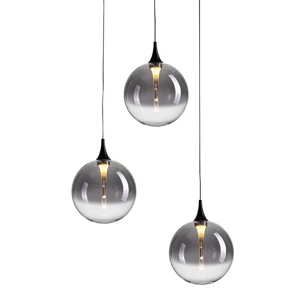 Подвесной светильник Delight Collection MD23001045H-3A black/smoky MD23001045 Подвесной светильник Delight Collection MD23001045H-3A black/smoky MD23001045