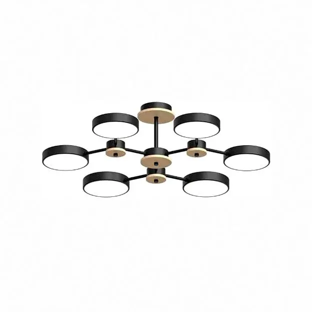 Потолочный cветильник LED4U L3216-730 BK Потолочный cветильник LED4U L3216-730 BK