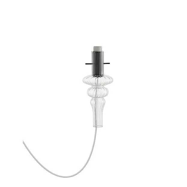 Декоративный стеклянный элемент Donolux Glass DL20751 Clear Brushed black Cascata Декоративный стеклянный элемент Donolux Glass DL20751 Clear Brushed black Cascata