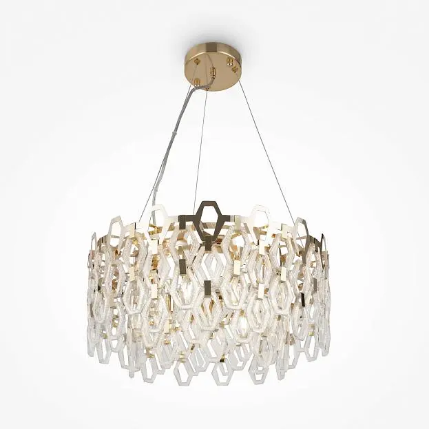 Подвесная люстра Maytoni MOD490PL-09G Tissage Подвесная люстра Maytoni MOD490PL-09G Tissage
