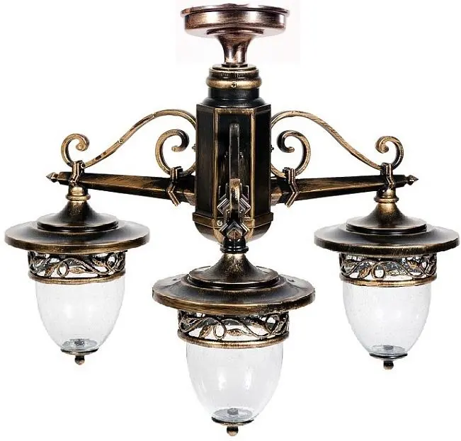 Потолочный светильник уличный Oasis Light 87270SA/3/02 Gb KRAKOV 1 S Потолочный светильник уличный Oasis Light 87270SA/3/02 Gb KRAKOV 1 S