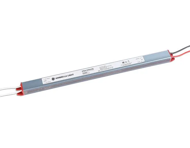 Блок питания ультратонкий для светодиодной ленты Ambrella light GS9805 Блок питания ультратонкий для светодиодной ленты Ambrella light GS9805