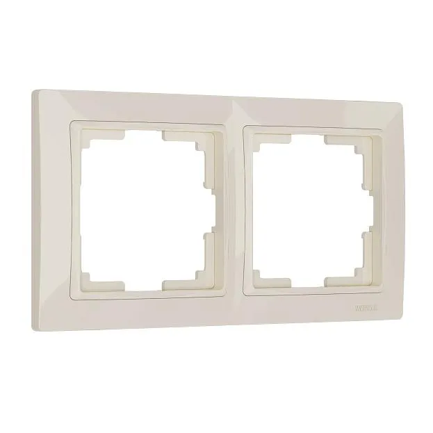 Рамка на 2 поста Werkel W0022003 (слоновая кость, basic) a051307 Snabb Рамка на 2 поста Werkel W0022003 (слоновая кость, basic) a051307 Snabb