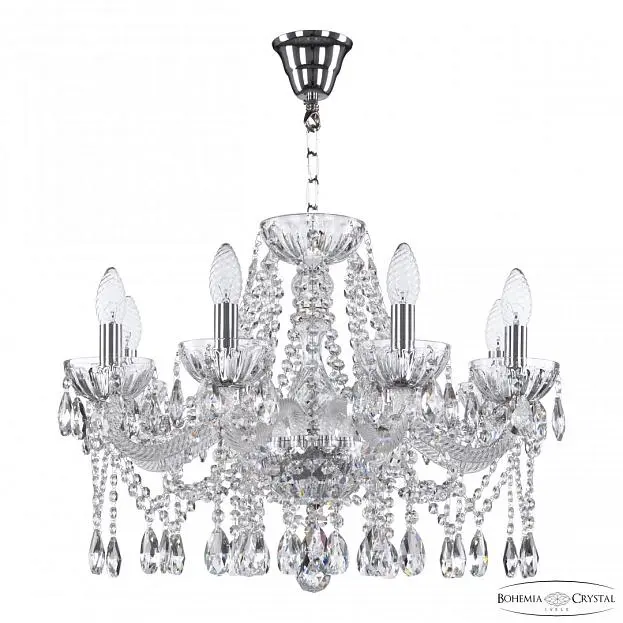 Люстра Bohemia Ivele Crystal 5413/8/200 Ni Clear/M-1H Люстра Bohemia Ivele Crystal 5413/8/200 Ni Clear/M-1H