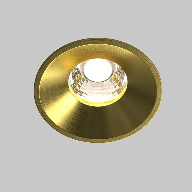 Встраиваемый светильник Maytoni DL058-12W4K-BS Round Встраиваемый светильник Maytoni DL058-12W4K-BS Round