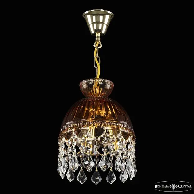 Подвесной светильник бронзовый Bohemia Ivele Crystal 5478/22 G Amber/M-1G Leafs Подвесной светильник бронзовый Bohemia Ivele Crystal 5478/22 G Amber/M-1G Leafs