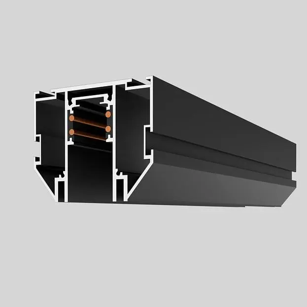 Демпферный магнитный трек для натяжного потолка 3 м Crystal Lux CLT 0.133 01 L3000 BL Демпферный магнитный трек для натяжного потолка 3 м Crystal Lux CLT 0.133 01 L3000 BL