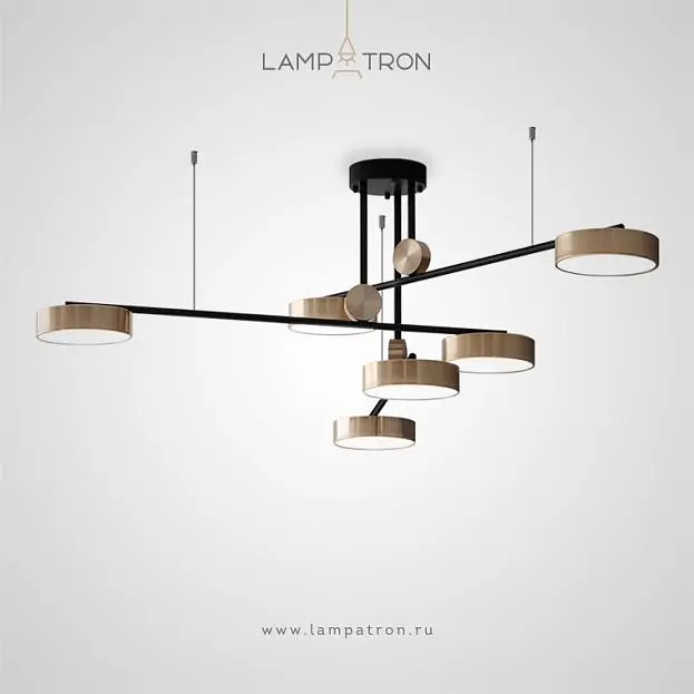 Люстра TECHNUM LED Lampatron 1392-6394 Люстра TECHNUM LED Lampatron 1392-6394