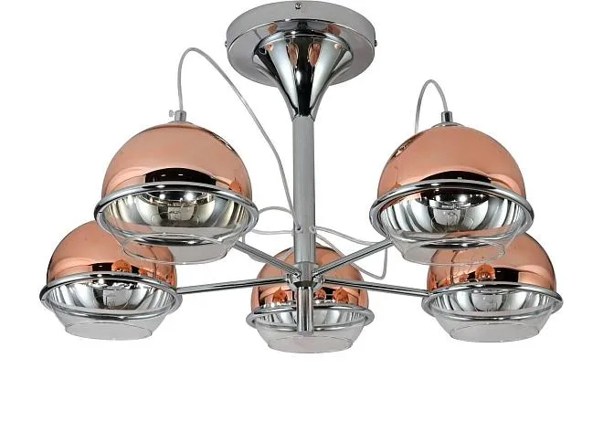 Потолочная люстра Lumina Deco LDC 1029-5 R.GD Veroni Потолочная люстра Lumina Deco LDC 1029-5 R.GD Veroni