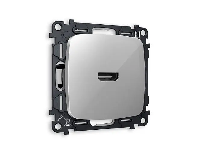 Комплект механизма розетки HDMI 2.0 Ambrella Volt MO414010 QUANT Комплект механизма розетки HDMI 2.0 Ambrella Volt MO414010 QUANT