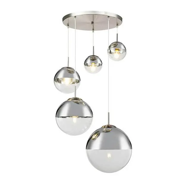 Подвесной светильник Toplight TL1203H-05CH Glass Подвесной светильник Toplight TL1203H-05CH Glass