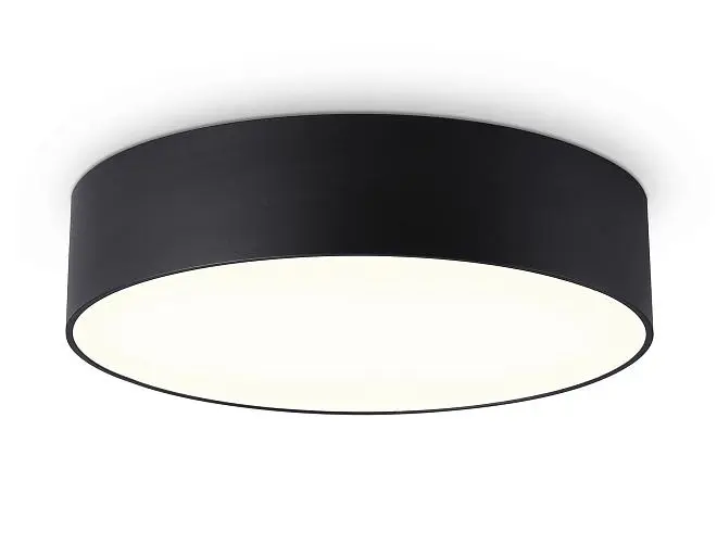 Потолочный светодиодный светильник черный LED 26W 3000K D220*58 (Без ПДУ) Ambrella light FV5521 BK Потолочный светодиодный светильник черный LED 26W 3000K D220*58 (Без ПДУ) Ambrella light FV5521 BK