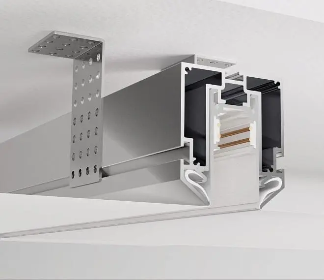 Шинопровод, встраиваемый в натяжной потолок Donolux DLT2500InCW SPACE-Track system Шинопровод, встраиваемый в натяжной потолок Donolux DLT2500InCW SPACE-Track system