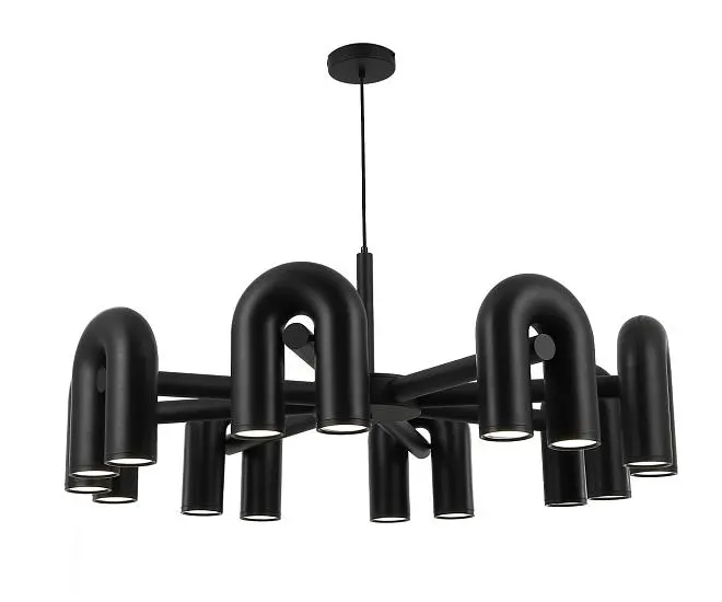 Люстра черный Led 96W Kink Light 08465-8,19 Канти Люстра черный Led 96W Kink Light 08465-8,19 Канти