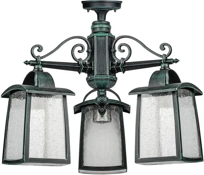 Потолочный светильник уличный Oasis Light 27370A 3 02 V FRANKFURT I Потолочный светильник уличный Oasis Light 27370A 3 02 V FRANKFURT I