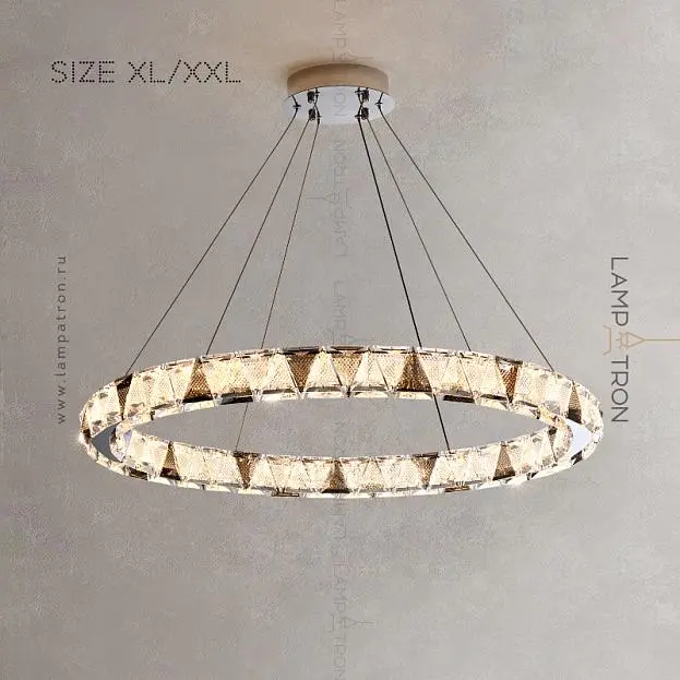 Кольцевые люстры и светильники ALEKSANDRIN ONE Размер XL Lampatron 6145-16516 Кольцевые люстры и светильники ALEKSANDRIN ONE Размер XL Lampatron 6145-16516