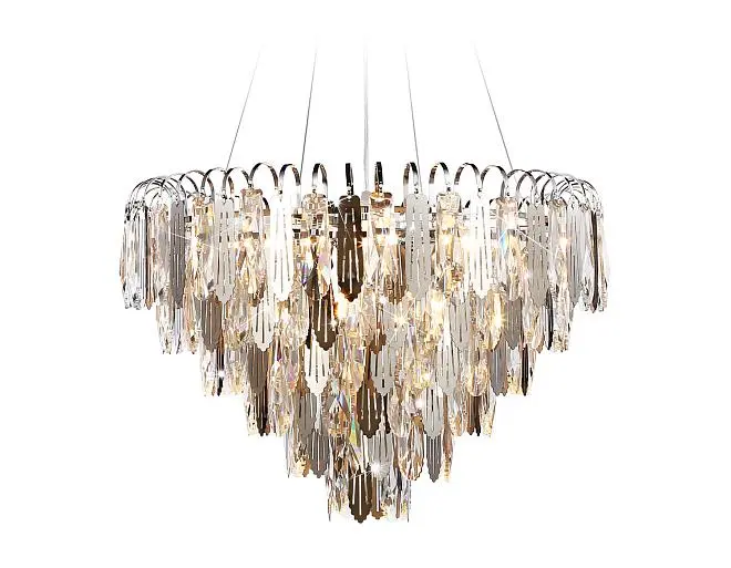 Подвесная люстра Ambrella light TR5257/11 CH/CL Подвесная люстра Ambrella light TR5257/11 CH/CL