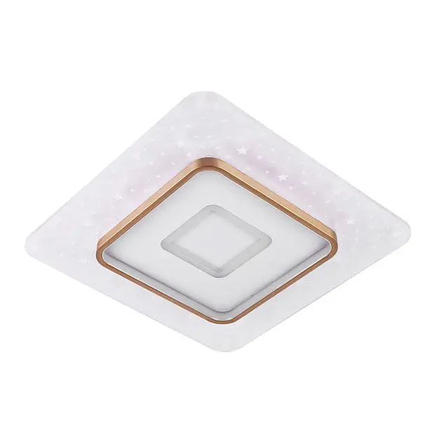 Потолочный cветильник LED4U L1029-500 WH-GD Потолочный cветильник LED4U L1029-500 WH-GD