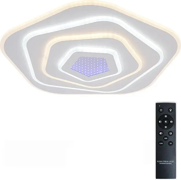 Потолочная люстра с пультом led Natali Kovaltseva LED LAMPS 81111/4C Потолочная люстра с пультом led Natali Kovaltseva LED LAMPS 81111/4C