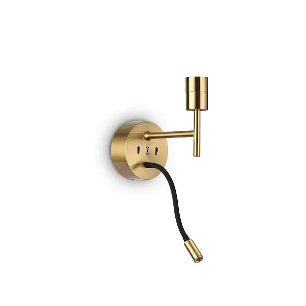Бра Ideal Lux 259857 SET UP MAP2 OTTONE Бра Ideal Lux 259857 SET UP MAP2 OTTONE