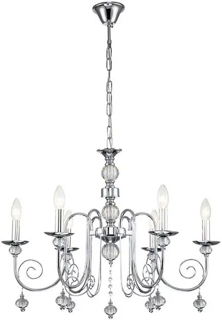 Подвесная люстра Escada 678/6PL Chrome Shine Подвесная люстра Escada 678/6PL Chrome Shine