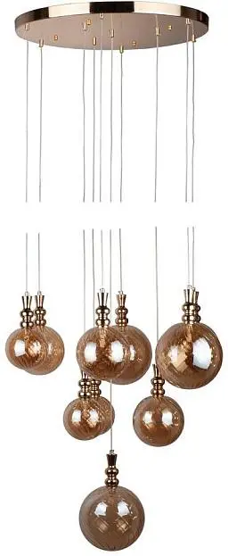 Подвесной светильник AM Group AM354-10 AMBER AM354 Подвесной светильник AM Group AM354-10 AMBER AM354
