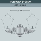 Консоль для паркового фонаря FUMAGALLI PORPORA SYS 000.141.000.A0