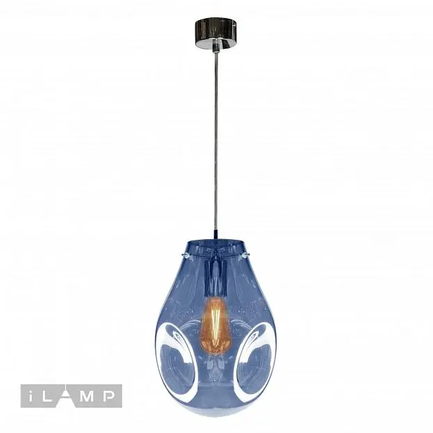 Подвесной светильник iLamp 8827/1P BU Pear Подвесной светильник iLamp 8827/1P BU Pear